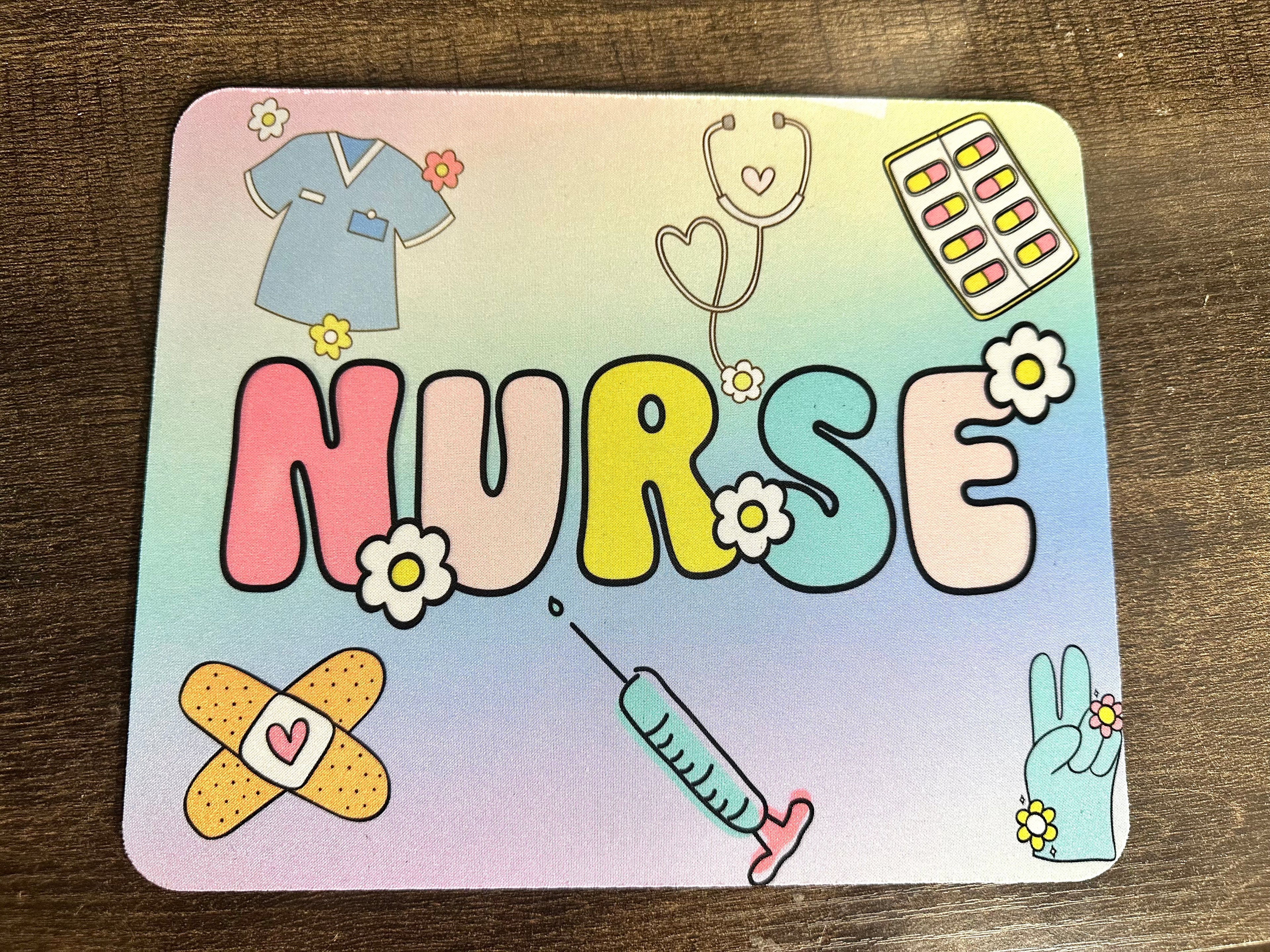 🌼 Nurse Mouse Pad