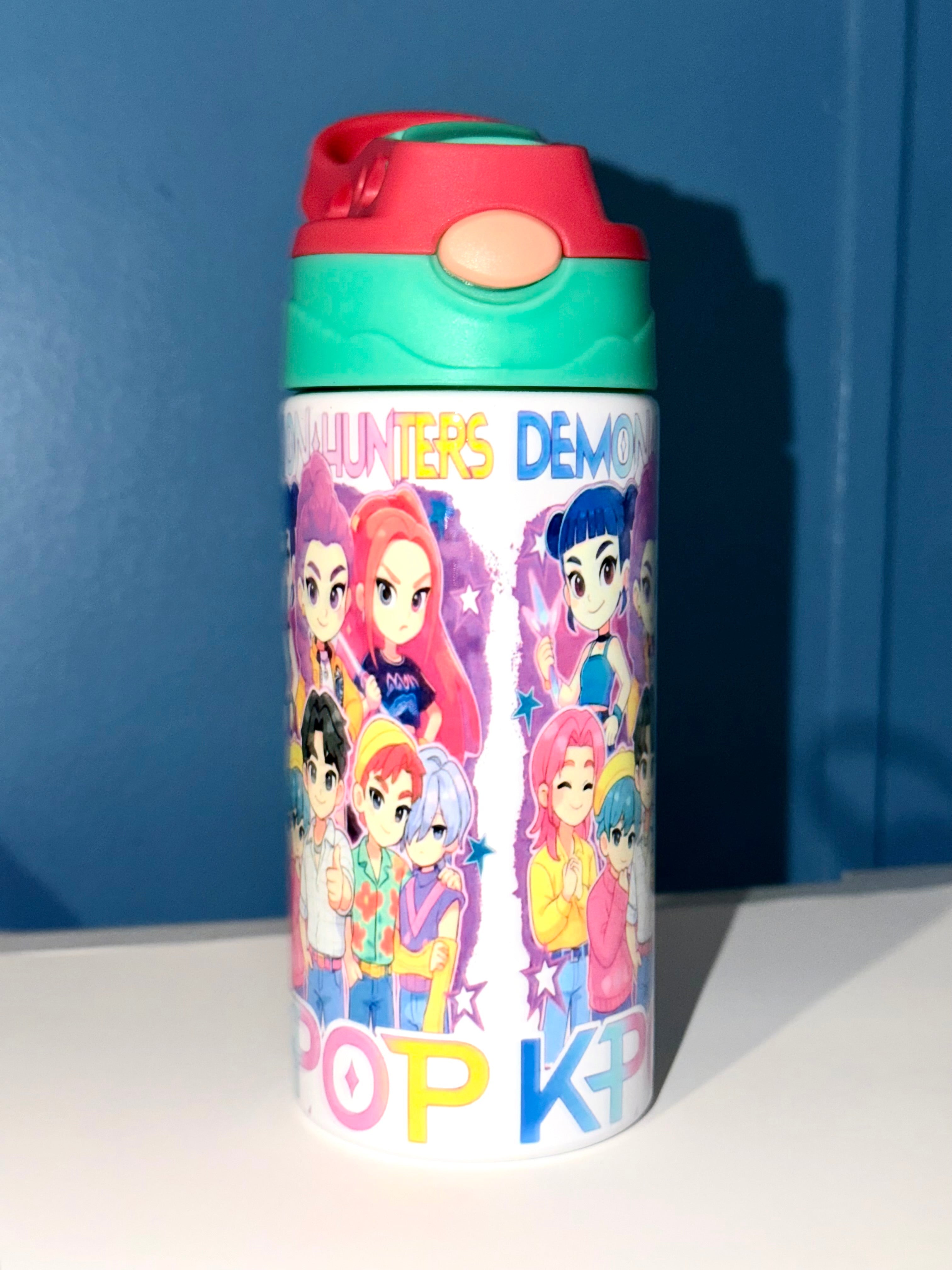 🎤 K-Pop Inspired Kids Tumbler – Colorful Fan Edition
